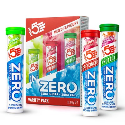 High5 Zero Variety Pack, 3 x 20 Brausetabletten, Variety Mix MHD: 08.12.2023