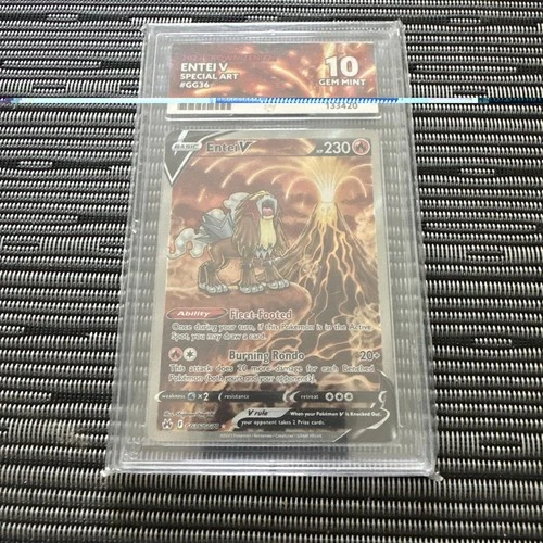 Pokémon TCG Entei V GG36/GG70 ACE 10 SWSH Crown Zenith