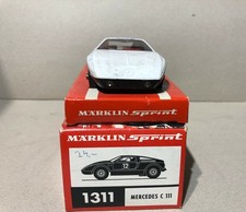 Märklin Sprint 1311 / Mercedes C111 No 11 biały czarny / z oryginalnym opakowaniem