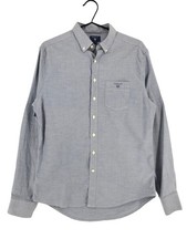 GANT Shirt Casual Formal Tee Off Comfort Ocford Fitted Men Size M