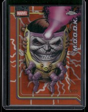 2026 Topps Chrome Marvel Comics #73 M.O.D.O.K. Storm's Orange Lightning Ref /25