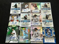 2022 Topps Finest Trey Amburgey FINEST AUTOS(2) +Vilorio,Vasquez,Hardman +6 AUTO