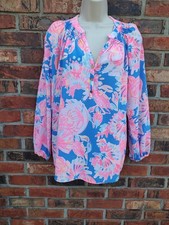 Nice Preown LILLY PULITZER Top- Multi Color - Size M