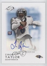 2011 Topps Gridiron Legends Rookie Blue Tyrod Taylor #RA-TTA Auto a0s