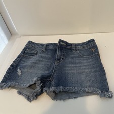 Justice Girls 12r Cut-Off Jean Shorts