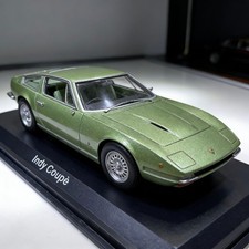 1:43 Maserati Indy Coupe 1969 Vintage Sports Car Diecast Model Collectible
