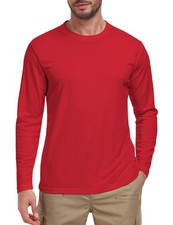 Long Sleeve Shirts for Men UPF 50 UV Sun Protection Shirt Dri Fit SPF Rash G...