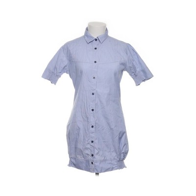 Elvine, Blusenkleid, Größe: M, Blau/Weiß, Baumwolle, Damen #51y