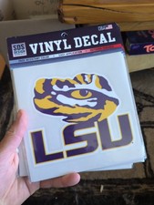 LSU Louisiana State Tigers 6" Weather Proof Sticker - Die Cut Application