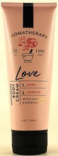 Bath  Body Works LOVE - ROSE VANILLA Body Cream Lotion Moisturizer 8oz