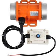 Vibrator Motor for Salt & Sand Spreader and Concrete Mixer 4000Rpm 60W DC12V Alu