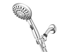 Waterpik Easy Reach 6-Spray Wall Mount Handheld Shower Head with 8ft Hose and