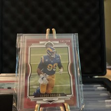 2021 Panini Legacy Red 95/299 Aaron Donald #87 0nr3