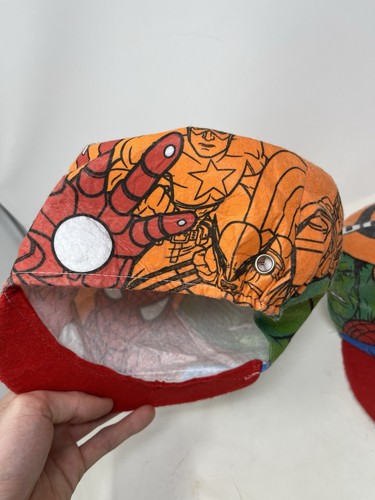 Pair Of Vintage Barnum & Bailey Vintage Marvel Universe Painters Hat - Picture 6 of 12