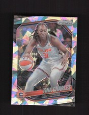 2025 Panini Prizm WNBA #3 Tina Charles Ice Prizms