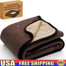 Waterproof Blanket Pets  Adults Soft Cozy Machine Washable Eco-Friendly New