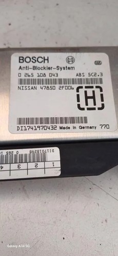 NISSAN ALMERA I Hatchback N15 ABS Steuergerät DT1741970432 0265108043 34891161