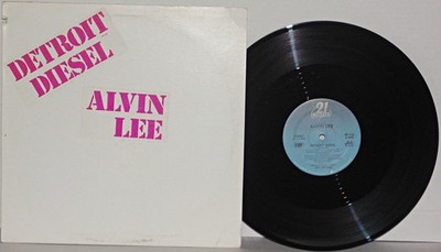 ALVIN LEE Detroit Diesel 1986 Promo 12'' VG+ 21 Records Vinyl Ten Years After