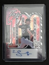 2025 Leaf Metal Noah Schultz Top 100 Laser Galaxy Auto 1/1
