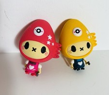 Cannibal Funfair Kidrobot X Tado Yellow / Pink Maud Collectible Figure Toy