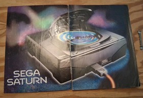 RARE May 1995 Sega Visions Video Game Magazine Sega Saturn It's Out There Promo
