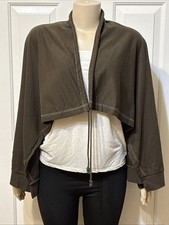Young Fabulous  Broke Open Front Waterfall Cardigan Popover Medium Excellent