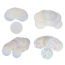 100x Badge Film Button Making Supplies Round Components DIY 2.76inch for