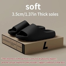 EVA Anti-Slip Men's Slippers Home Thick Bottom Slippers Comfortable Lightweight