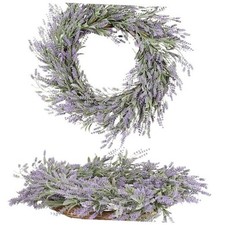 20" Summer Wreaths for Front Door Spring Wreath Door Wreaths for Lavender