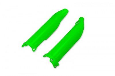 Gabelschutz Gabelprotektoren fork passt an Kawasaki Kxf Kx250f Kx450f 09-25 grün