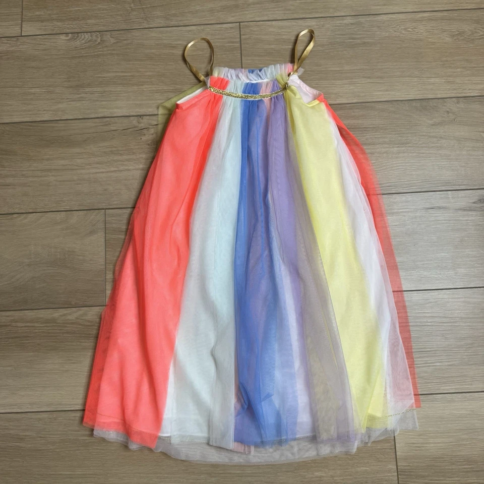 Meri Meri 彩虹装扮服装 儿童 5-6 岁 游戏 万圣节 派对 薄纱 — 第 2/4 张图片