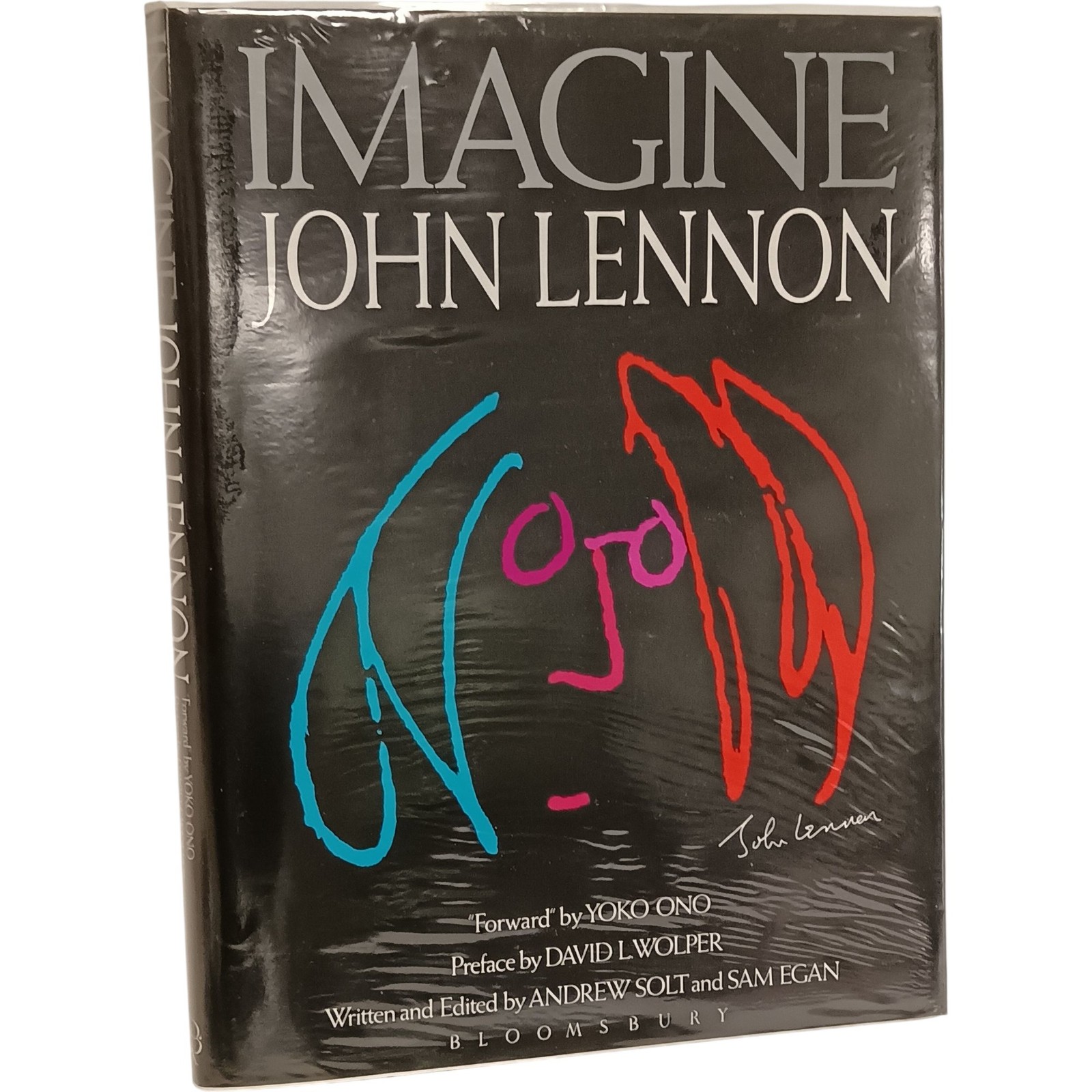 Imagine John Lennon Hardcover Andrew Solt First Edition 1988 Biography Preloved