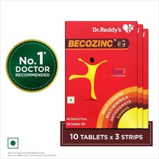 Dr. Reddy’s Becozinc G Multivitamin for Men & Women 30 Capsules Immunity Booster
