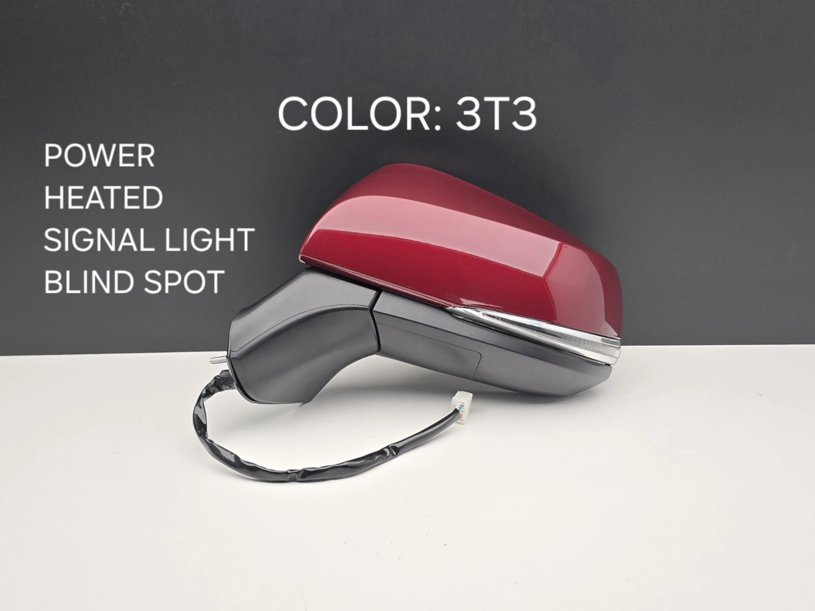 2019-2025 TOYOTA RAV4 Driver Left Side Mirrors Blind Spot Heated Signal 3T3