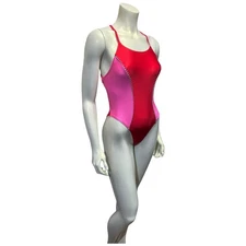 Dolfin Uglies Revibe High-Shine Color Block Diamondback in Racing Red/Fuschia