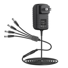 AC Adapter For LEMAX 74706 CHRISTMAS VILLAGE With 4 Output Jacks Power Charger