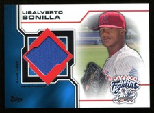 Lisalverto Bonilla 2013 Topps Debut GU Jersey Relic Mint