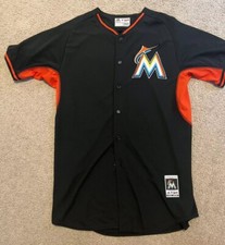 Andre Dawson Marlins Jersey Majestic Cool Base #8 Authentic Collection