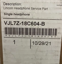 FORD OEM Lincoln Entertainment System Components-Headphone VJL7Z18C604B