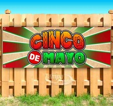 CINCO DE MAYO Advertising Vinyl Banner Flag Sign USA Many Sizes HOLIDAY MEXICAN