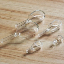 Weighing Funnel Glass 1/3/5/10pcs Weighing Boat Round Laboratory Glassware Tools