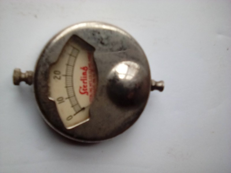 Vintage electric meter sterling
