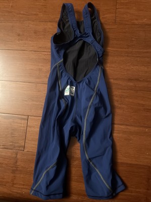 Arena Powerskin ST 2.0 Open Back Racing Swimsuit Navy Women Size 22