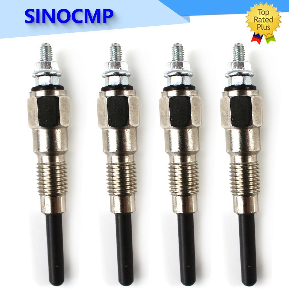 4PCS Glow Plugs For Kubota D1105 V1305 V1505 Engine M10