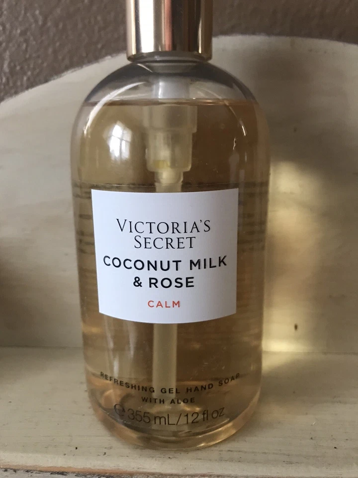 Jabón de manos en gel refrescante PINK By VS leche de coco y rosa 12 fl oz NUEVO Foto 2 de 3