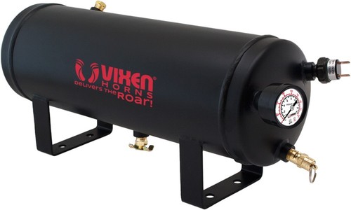 Kit de bocina de tren para camión/coche/camión sistema de camioneta/tanque de aire 1,5 G/200 psi/3 trompetas - Imagen 9 de 11