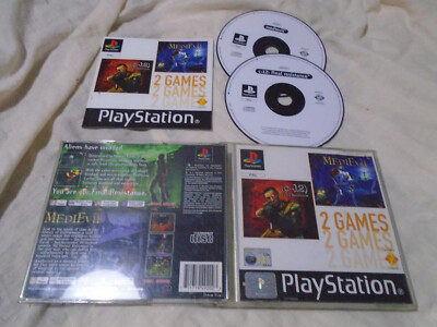 Medievil / C-12 Final Resistance Double PS1 (KOMPLETT) Playstation Black Label