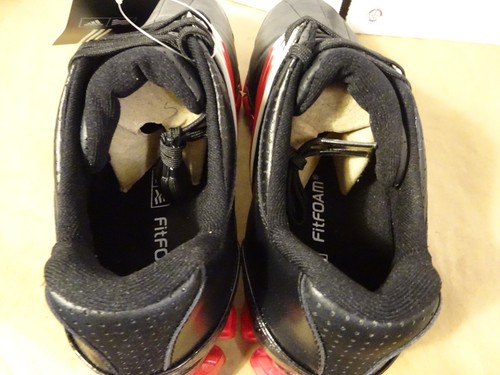 Adidas Black / Red Tour 360 ATV Leather Golf Shoes Mens Size 8.5 - New 674664 - Picture 11 of 17