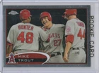 MIKE TROUT ROOKIE CARD Baseball Los Angeles Angels Topps Chrome MLB RC