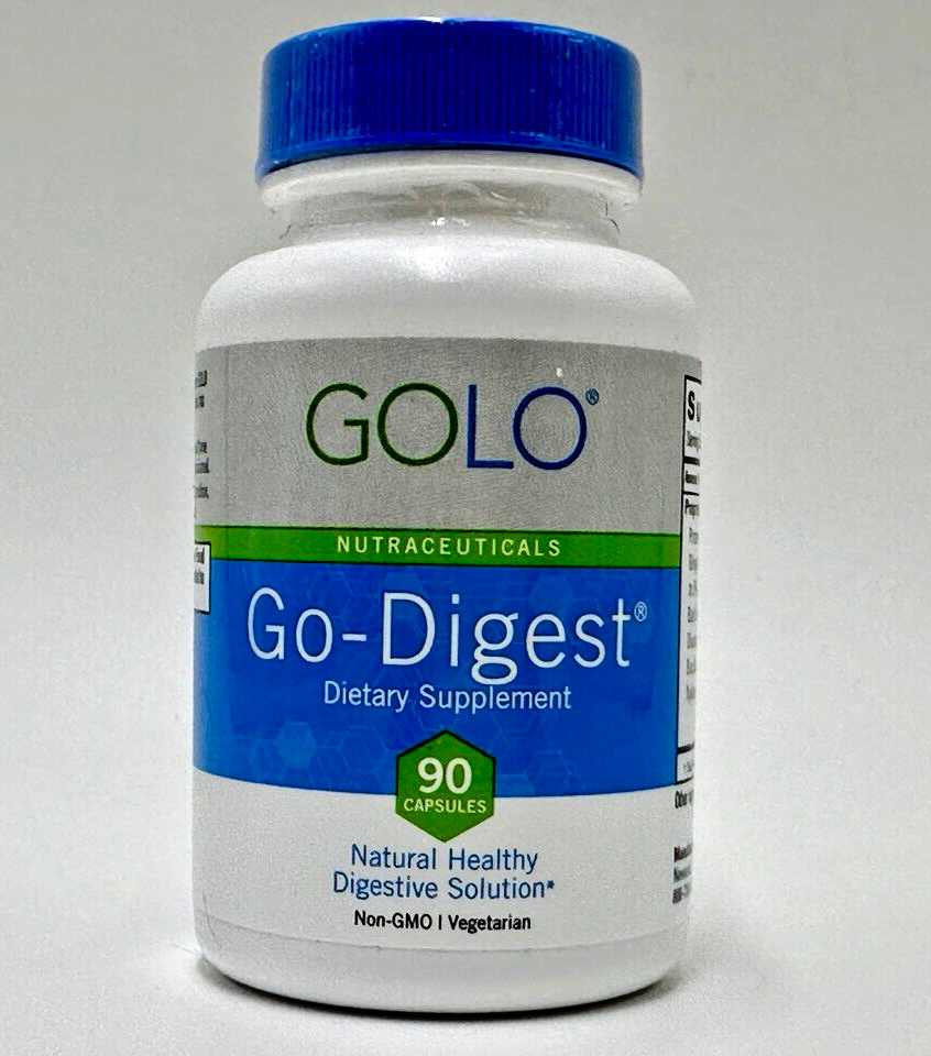 GOLO Release & GOLO GO Digest Supplement 90 Capsules +Weight Loss Guide